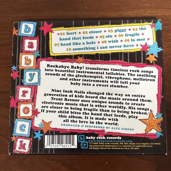 Rockabye Baby CD lot Rock Music Coldplay Tool NIN Radiohead Nirvana Beatles - Picture 4 of 9